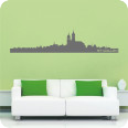 Wandtattoo Skyline St.Gallen - Bild 2
