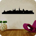 Wandtattoo Skyline Sursee - Bild 1