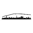 Wandtattoo Skyline Wettingen - Bild 3