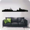 Wandtattoos | Wandtattoo Skyline Zürich