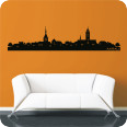 Wandtattoo Skyline Aarau - Bild 1