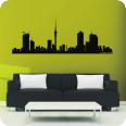 Wandtattoos | Wandtattoo Skyline Auckland