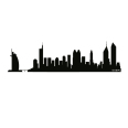 Wandtattoo Skyline Dubai - Bild 3
