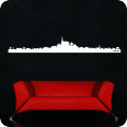 Wandtattoo Skyline Frick - Bild 2