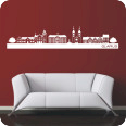 Wandtattoo Skyline Glarus - Bild 2