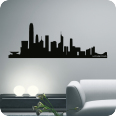 Wandtattoos | Wandtattoo Skyline Hongkong