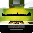 Wandtattoo Skyline Kriens - Bild 1