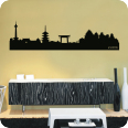 Wandtattoos | Wandtattoo Skyline Kyoto