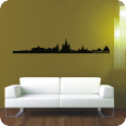 Wandtattoos | Wandtattoo Skyline Moskau