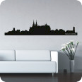 Wandtattoo Skyline Neuchatel - Bild 1