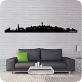 Wandtattoo Skyline Uznach - Bild 1
