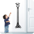 Wandtattoos | Wandtattoo Giraffe Kinder-Massband