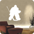Wandtattoo Eishockey Goalie - Bild 2