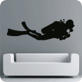 Wandtattoo Taucher 1 - Bild 1