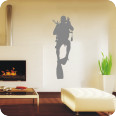 Wandtattoo Taucher 2 - Bild 2