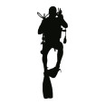 Wandtattoo Taucher 2 - Bild 3