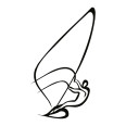 Wandtattoo Windsurf 2 - Bild 3