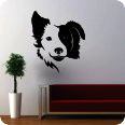 Wandtattoo Border Collie - Bild 1