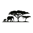 Wandtattoo Elephant Family - Bild 3