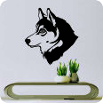 Wandtattoo Husky - Bild 1