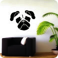 Wandtattoo Mops 2 - Bild 1