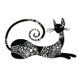 Wandtattoo Siam Katze - Bild 3