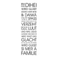 Wandtattoo Bi Eus dihei - Bild 3