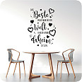 Wandtattoos | Wandtattoo Das beste das man in der Welt haben kann..