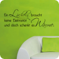 Wandtattoo Ein Lächeln braucht keine Elektrizität... - Bild 1