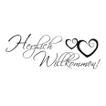 Wandtattoo Herzlich Willkommen - Bild 3