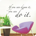 Wandtattoos | Wandtattoo If you can dream it...