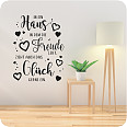 Wandtattoo In ein Haus, in dem die Freude lebt - Bild 1