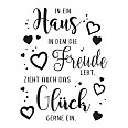 Wandtattoo In ein Haus, in dem die Freude lebt - Bild 3