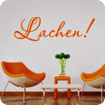 Wandtattoo Lachen! - Bild 1