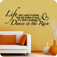 Wandtattoos | Wandtattoo Life isn't about waiting