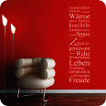 Wandtattoo Wörterblock Zuhause - Bild 2
