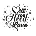 Wandtattoo all you need is Love - Bild 3