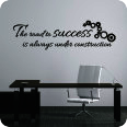 Wandtattoos | Wandtattoo the road to success